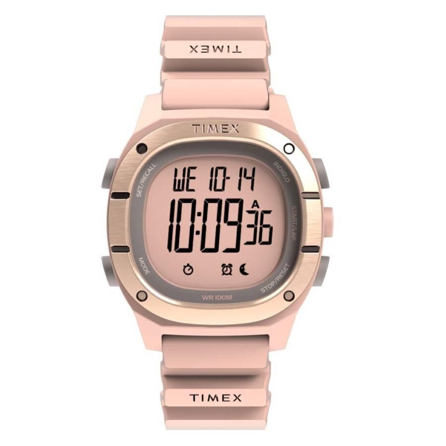 Timex Command Quartz Digital Pink Dial Unisex Watch TW5M35700