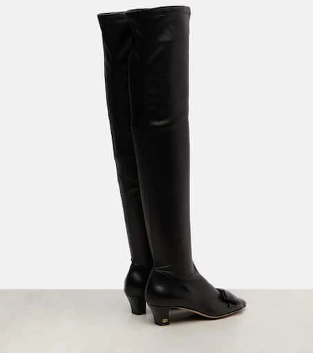 Valentino Bowow 45 leather over-the-knee boots 2