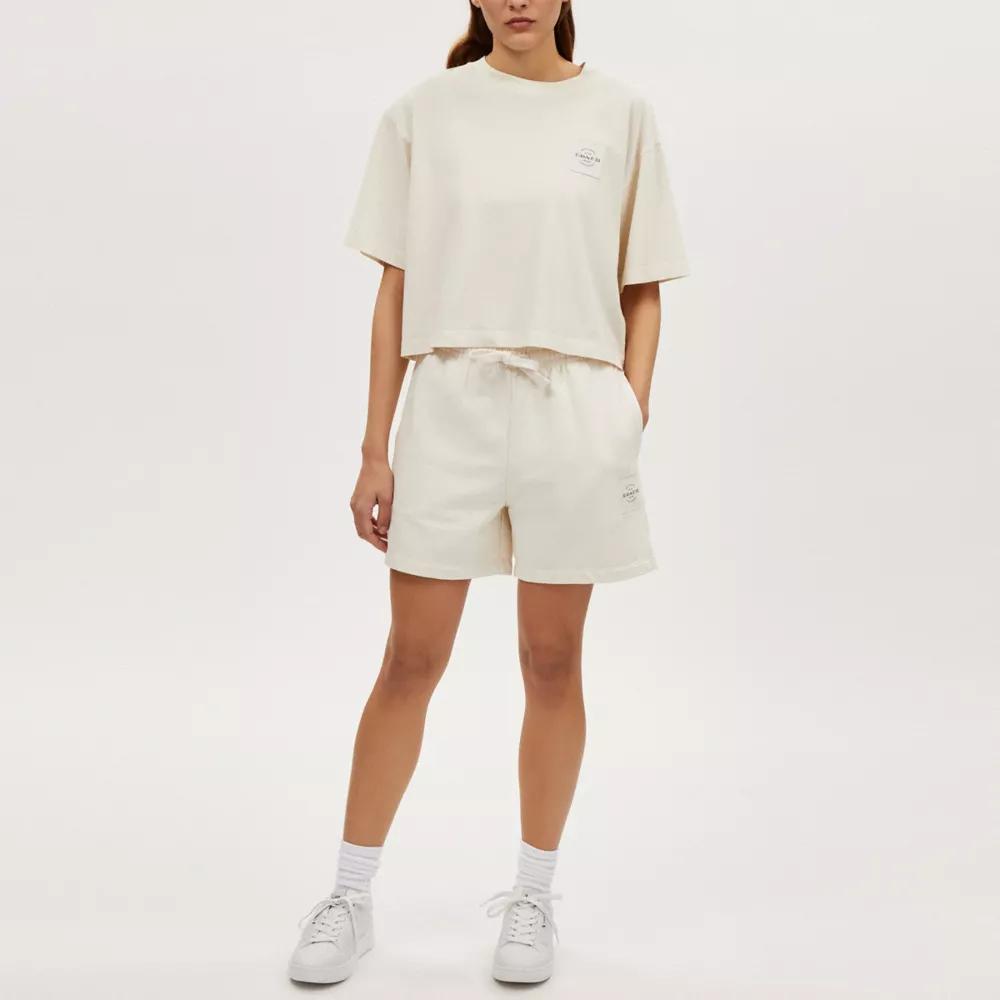 Coach Garment Dye Track Shorts