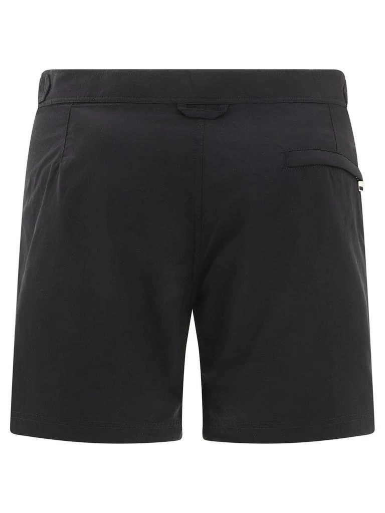 Alexander McQueen Alexander McQueen Straight-Hem Pocketed Swim Shorts 2