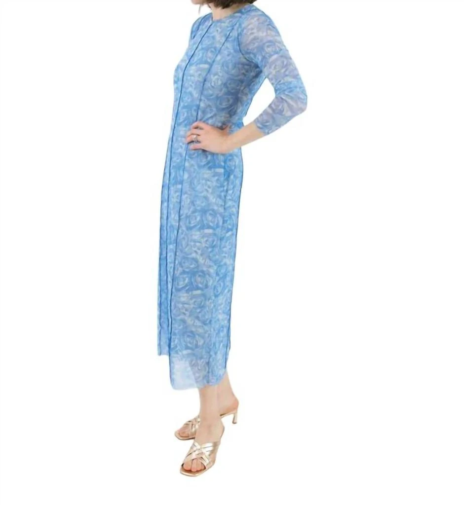 nco dress blues Baum und Pferdgarten kjole ADITRI blue pinstripe  Boutique Dig & Mig