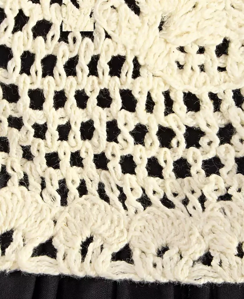 On 34th Women
s Cotton Voile Crochet-Bodice Dress, Exclusively at Macy
s 3