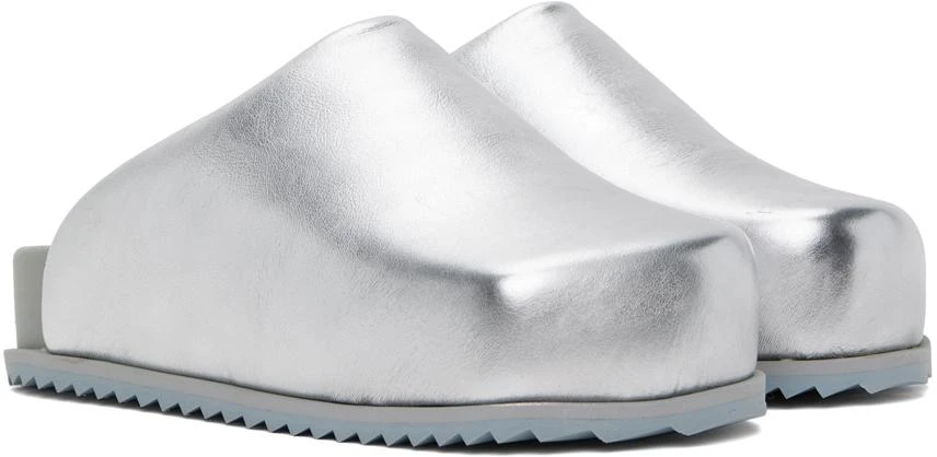 YUME YUME Silver Truck Slide Slip-On Loafers 4