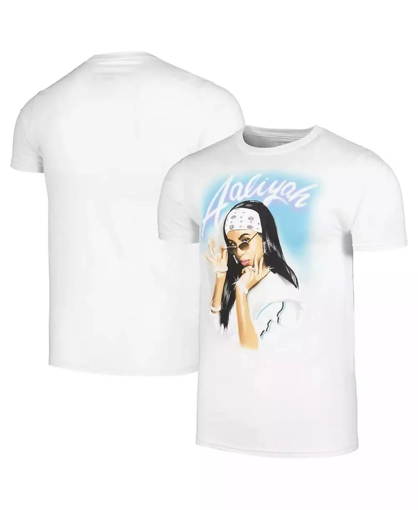 Ripple Junction Men's White Aaliyah Graphic T-shirt 1