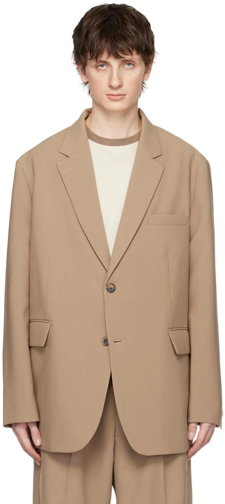 The Frankie Shop Tan Beo Blazer 1