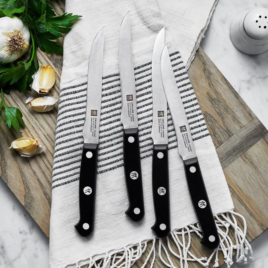 ZWILLING Gourmet 4-pc Steak Knife Set 5