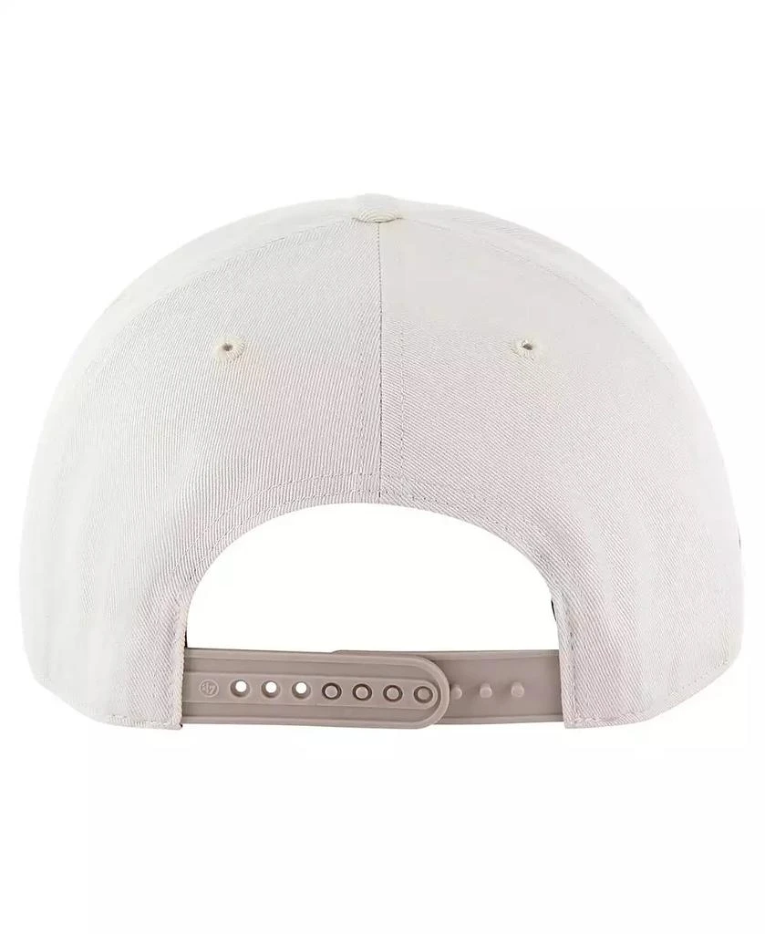 47 Brand Men's Cream New York Mets Neutral Overhand Hitch Adjustable Hat 2