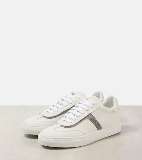 Brunello Cucinelli Monili leather sneakers 4