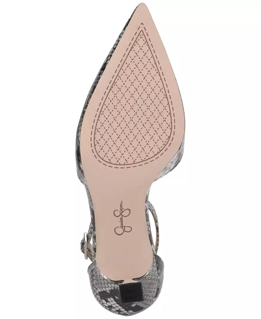 Jessica Simpson Women's Foxena Pointed-Toe Ankle-Strap Pumps 5