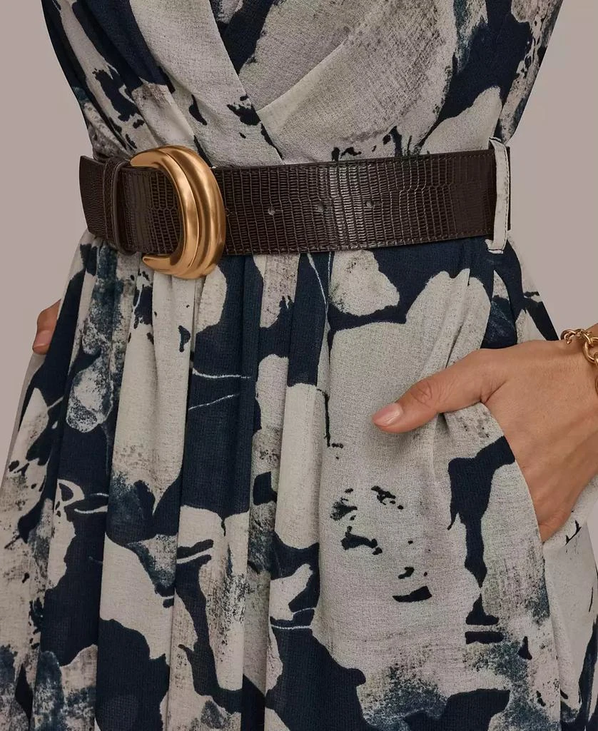 Donna Karan Women
s Fit and Flare Midi Dress 6