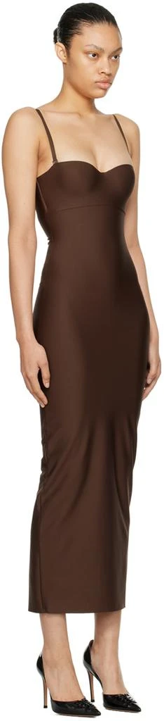 SKIMS Brown SKIMS Body Underwire Maxi Dress 2