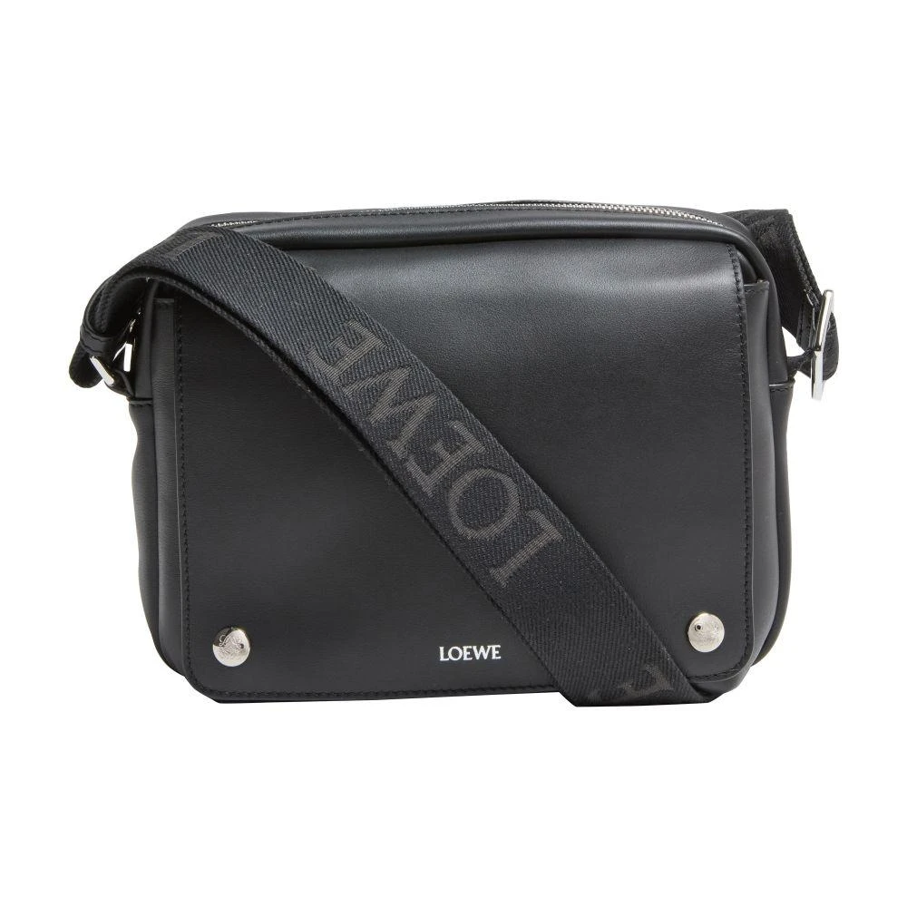 Loewe XS Pebble messenger bag in smooth calfskin 8