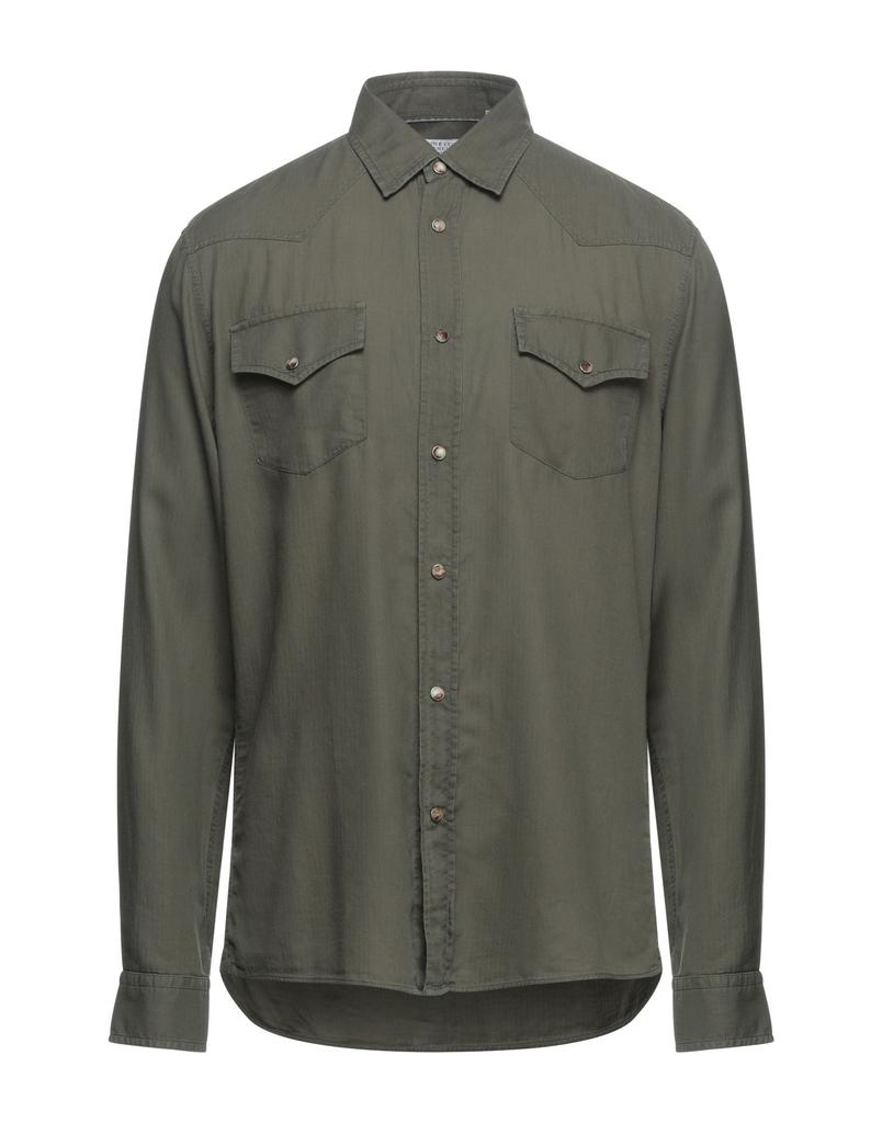 Brunello Cucinelli Brunello Cucinelli - Shirts - Military Green - Man