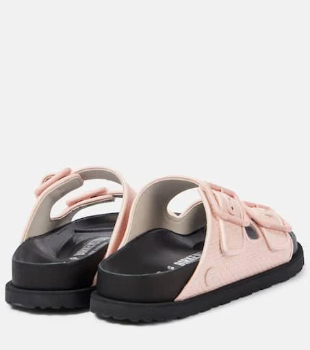Birkenstock Arizona Luxe raffia sandals 3
