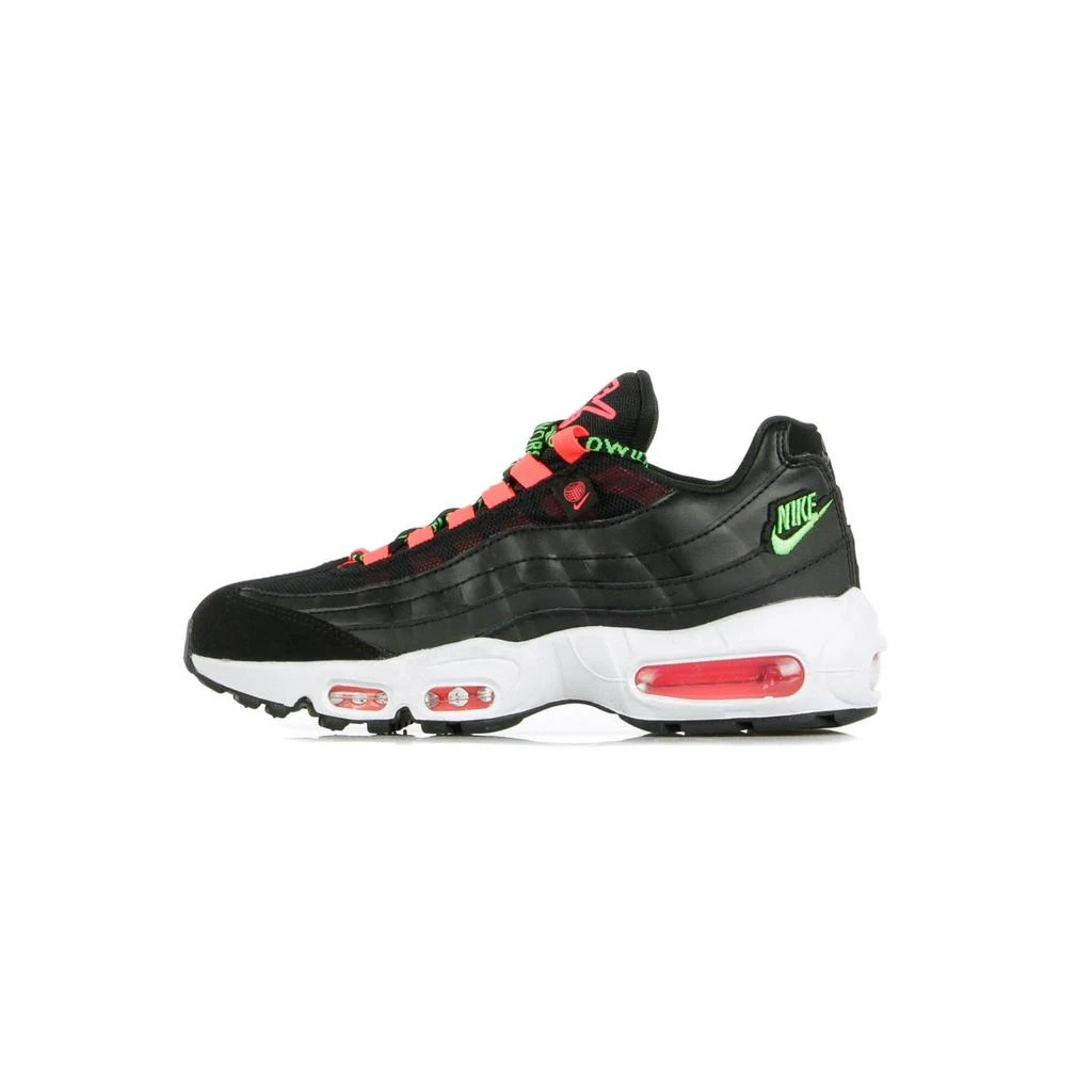 NIKE W Air Max 95 Se Women's Low Shoe Worldwide Black/green Strike/flash Crimson/white 1