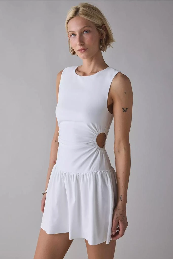 mini white dress summer Capri Summer Mini Dress Off White