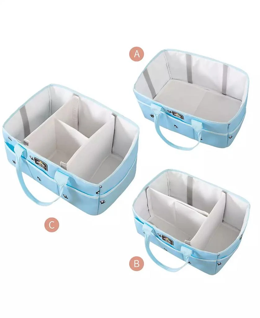 Sunveno Portable Diaper Caddy Organizer 5