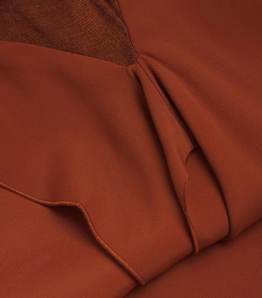 Victoria Beckham Wool Midi Dress 5