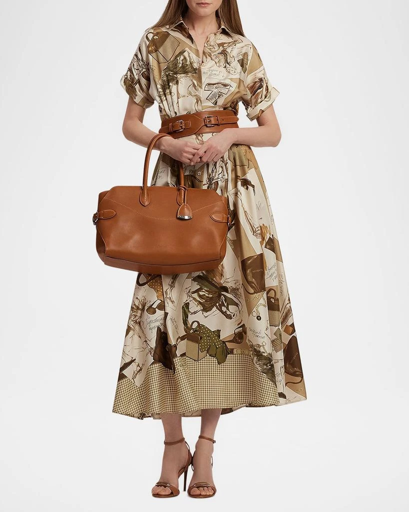 Ralph Lauren Donatella Multi Diary of a Collection Silk Shirtdress 2