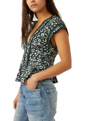 Free People People Landy Printed Top 3