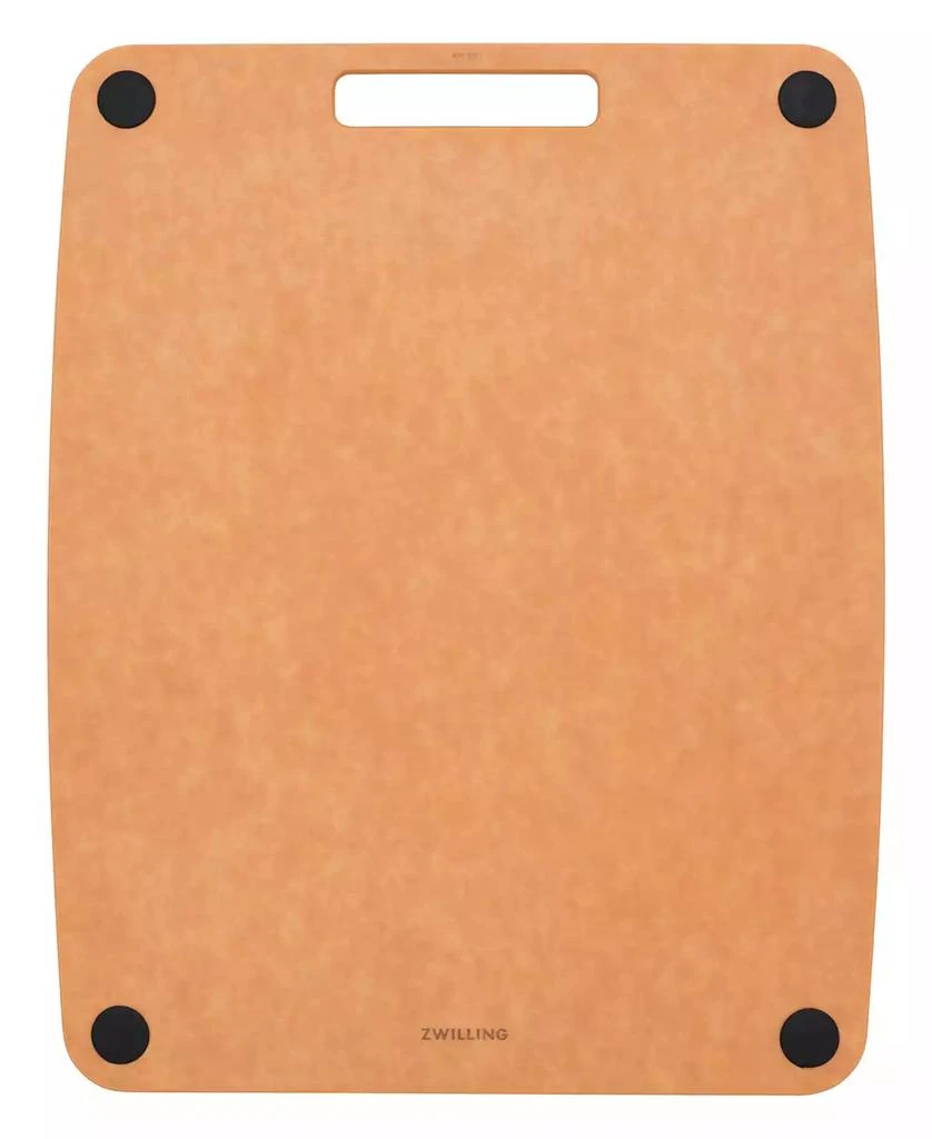 ZWILLING Plant Fiber 14x11.25" Natural with Juice Grooves and Silicone Feet Cutting Board 6