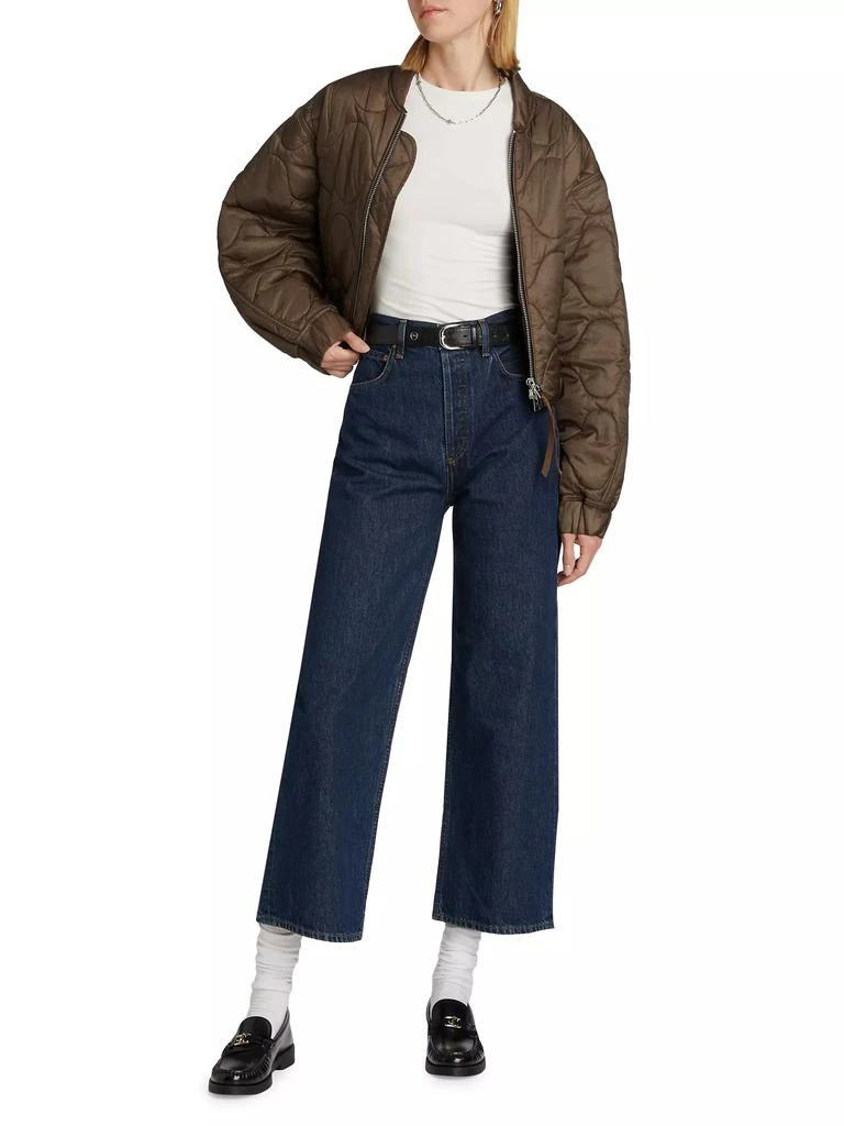 AGOLDE Ren Denim Wide-Leg Jeans 2