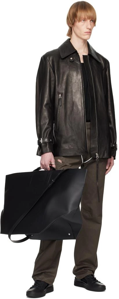ECCO.kollektive Black Kostas Murkudis Edition XL Trapeze Bag 4