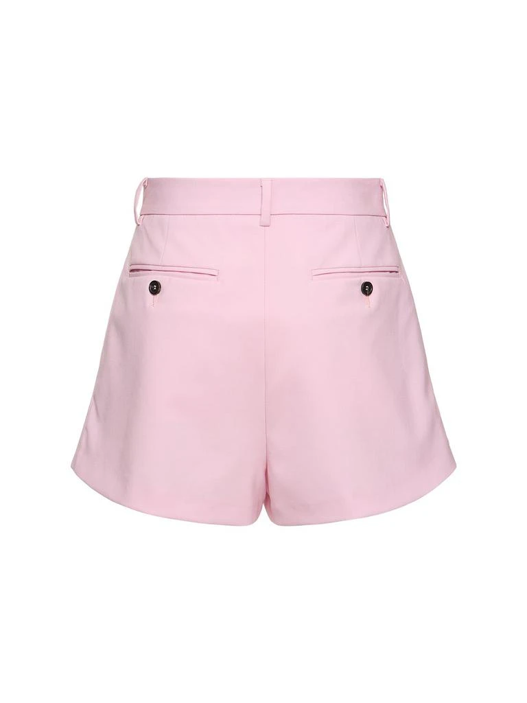 MSGM Wool Blend Tailored Shorts 4