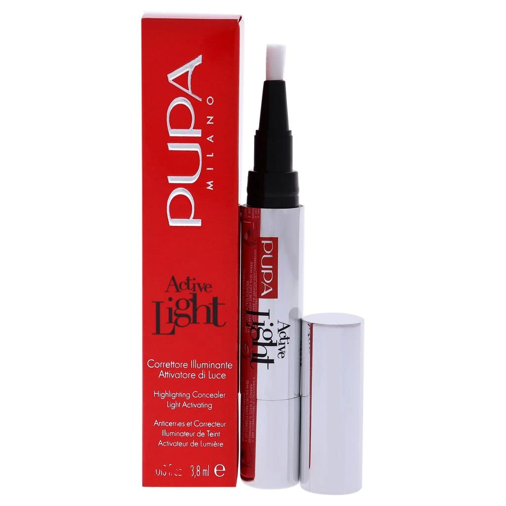 PUPA Milano Active Light Highlighting Concealer - 002 Luminous Beige by  for Women - 0.33 oz Concealer 1