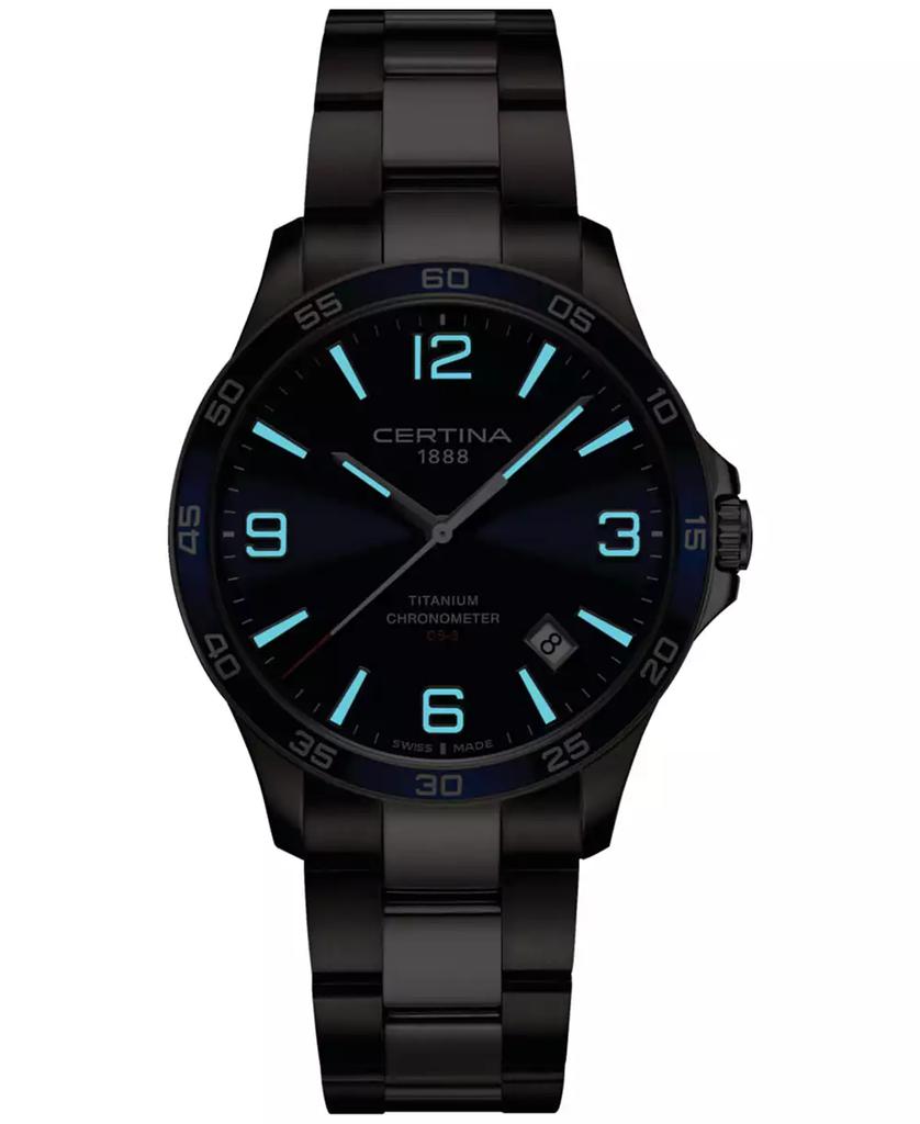 Certina Men's Swiss DS-8 Titanium Bracelet Watch 42mm