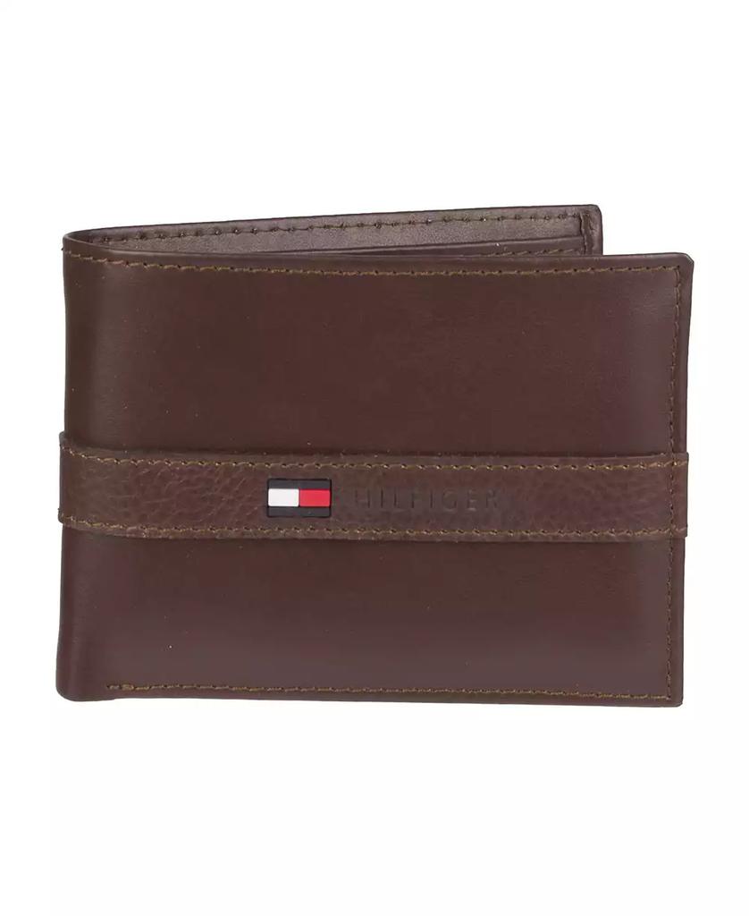 Tommy Hilfiger Men's Premium Leather RFID Passcase