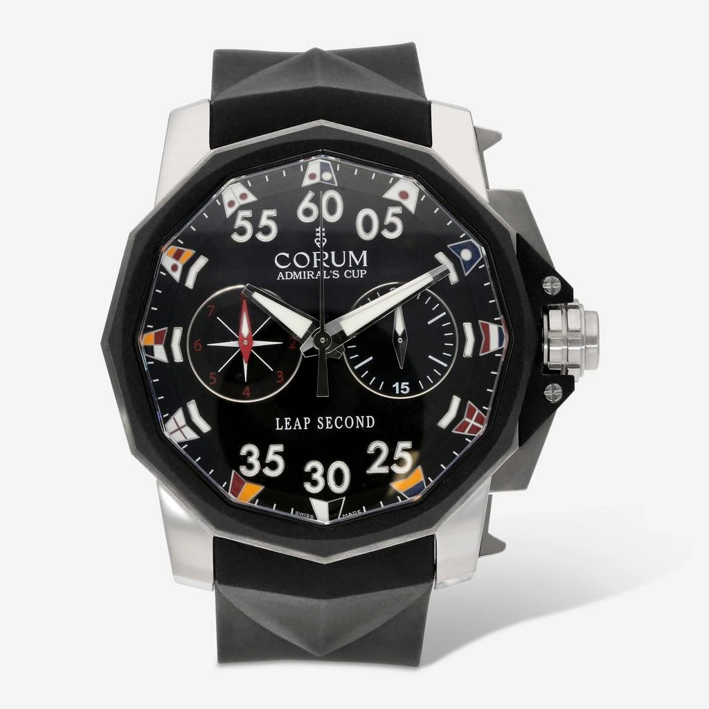 Corum Corum Admiral's Cup 48 Leap Second Titanium Automatic Men's Watch A895/00414 1