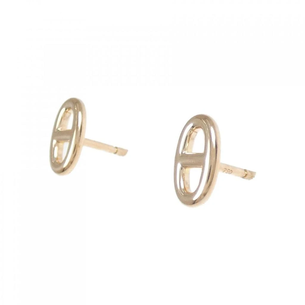 Hermes (18K) Stud Earrings (Pre-Owned) 2