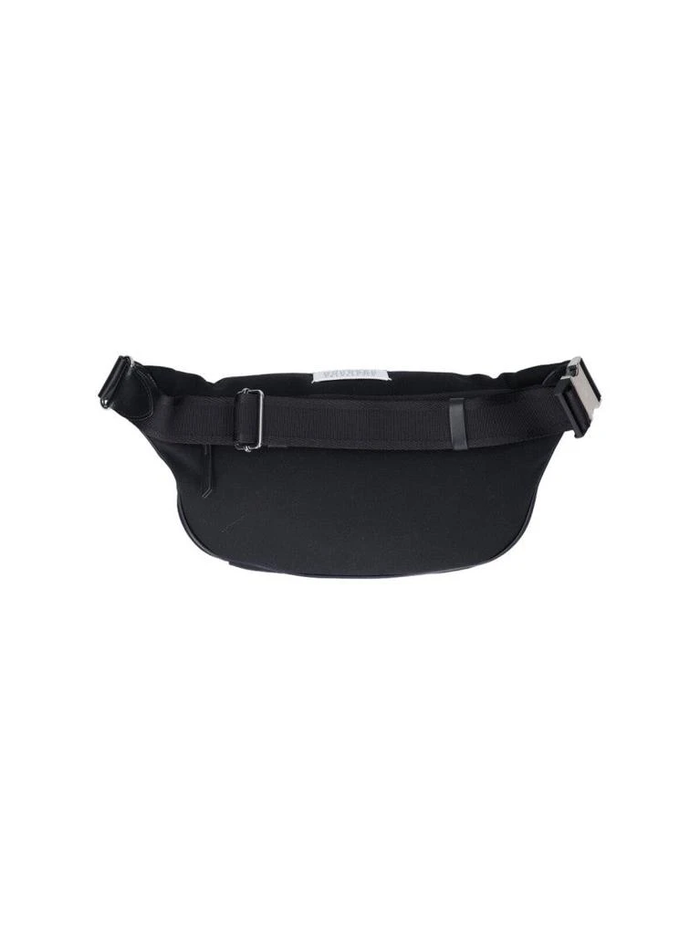 MAISON MARGIELA Minimalist Black Waist Bag With Adjustable Strap 3