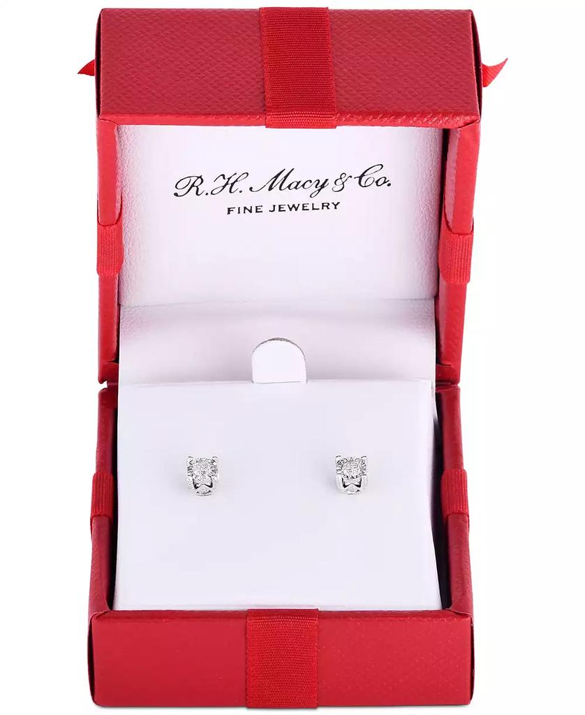 TruMiracle Diamond Stud Earrings (3/8 ct. t.w.) in 14k White, Yellow, or Rose Gold