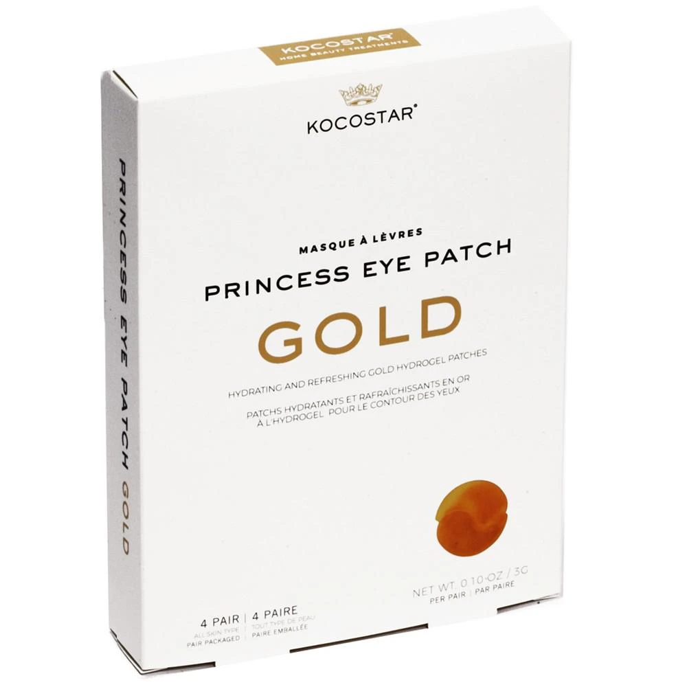 Kocostar Princess Eye Patch - Gold-Tone, 4-Pk. 1