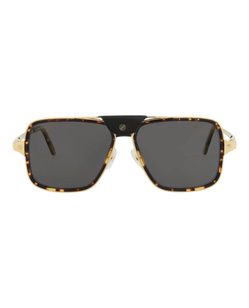 Cartier Aviator-Frame Acetate Sunglasses 1