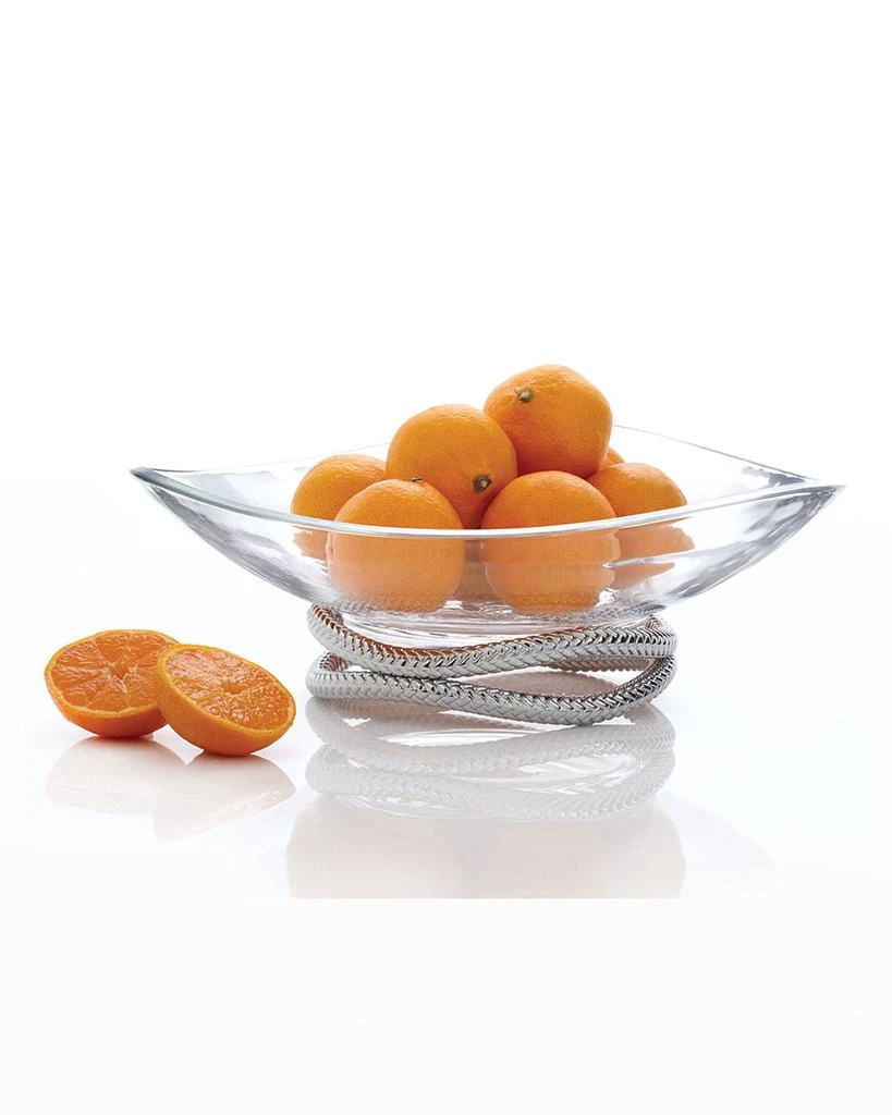 Nambe Braid Centerpiece Bowl 2
