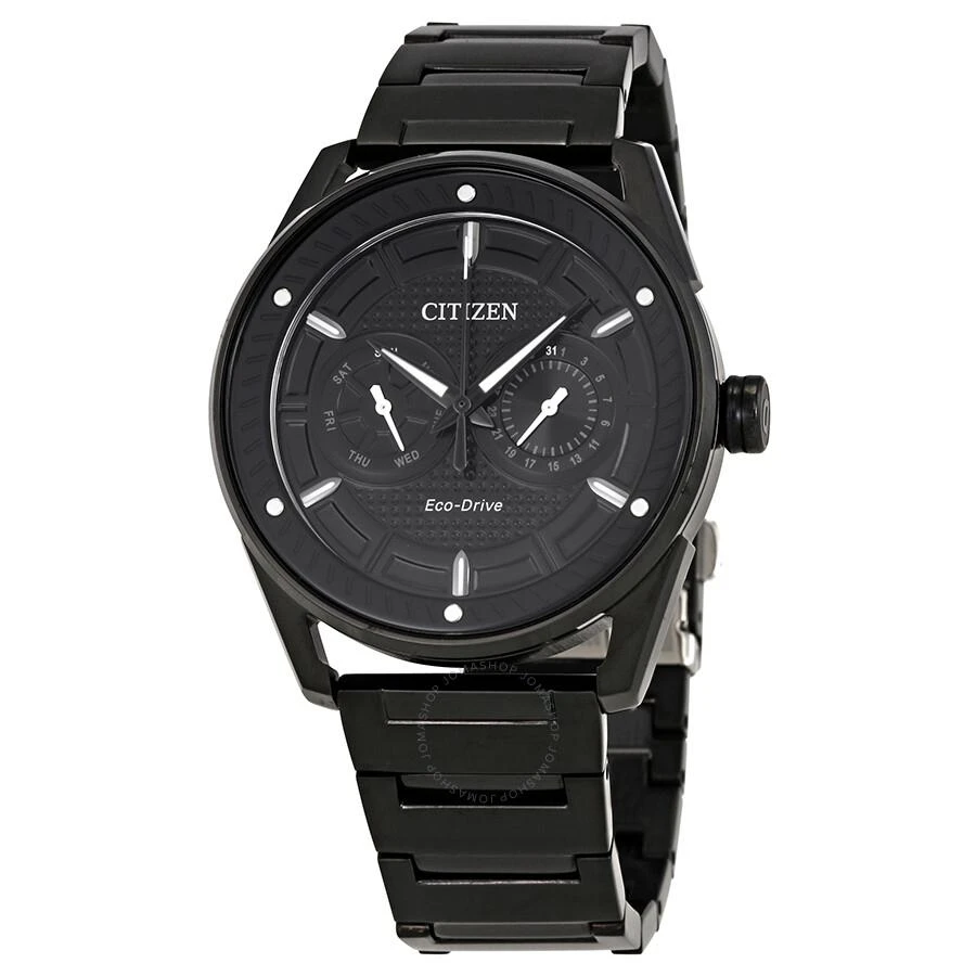Citizen CTO Black Dial Men's Watch BU4025-59E 1