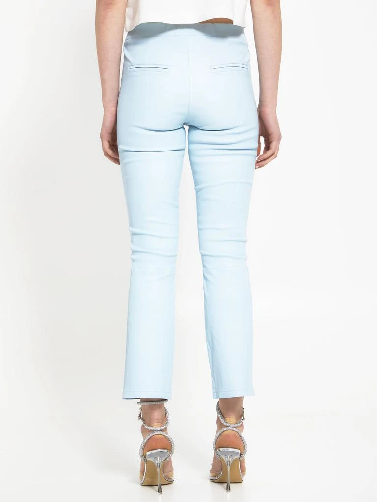Arma Light-blue leather pants 3