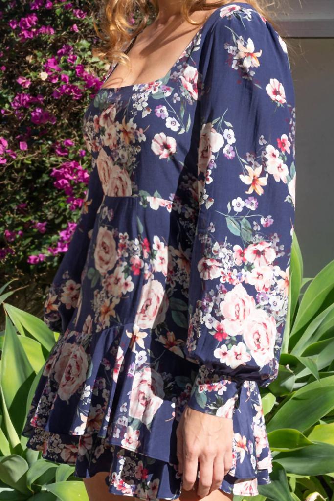 Yumi Kim Hey Jude Dress In Silkwood Navy