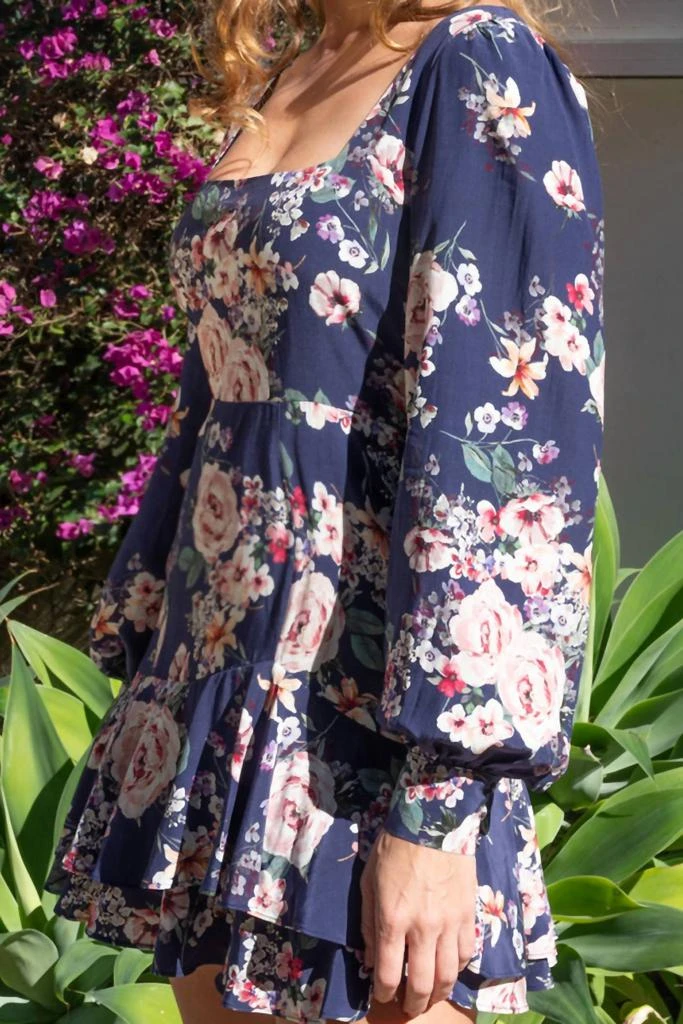 Yumi Kim Hey Jude Dress In Silkwood Navy 2