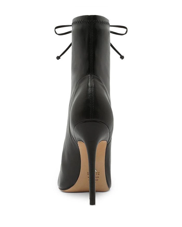 Schutz Women's Tennie Lace-Up High-Heel Boots 4