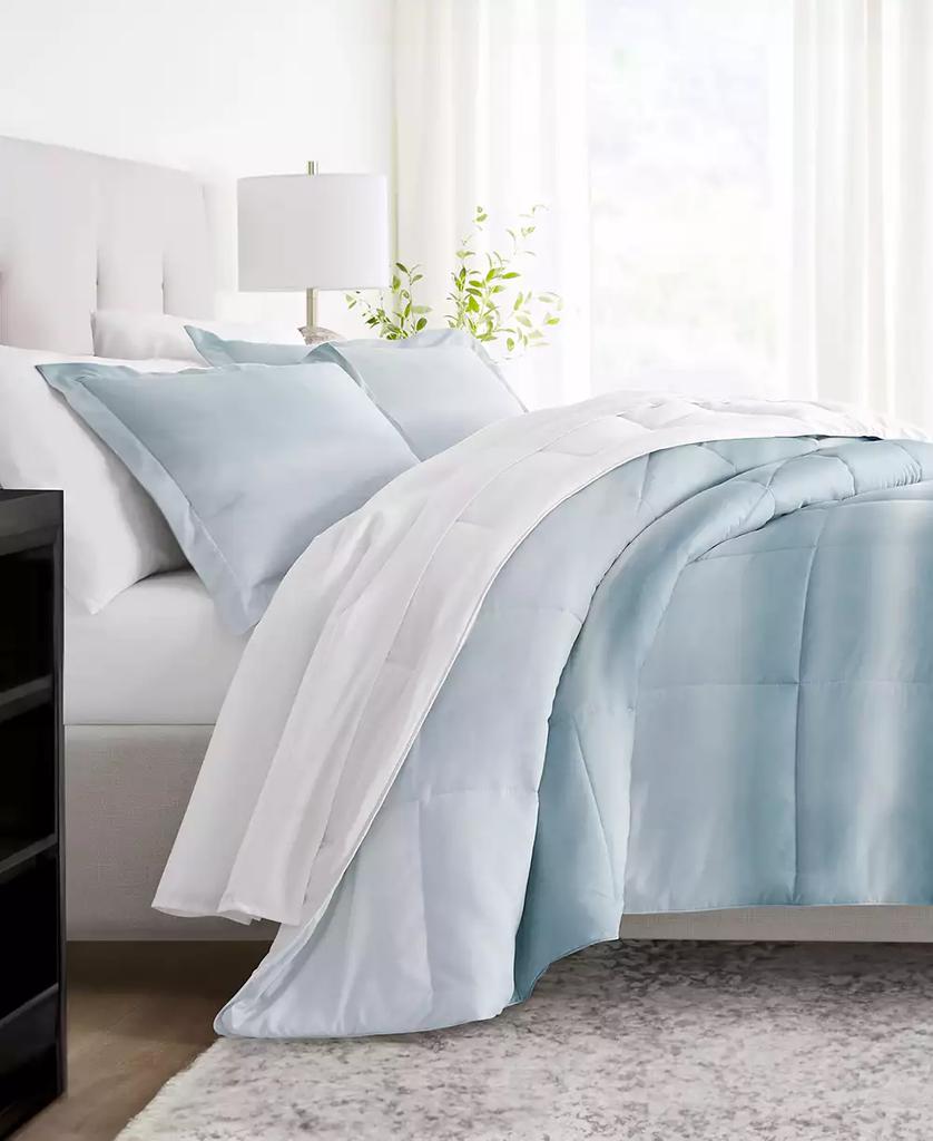 IENJOY HOME Ocean Waves 3-Piece Comforter Set