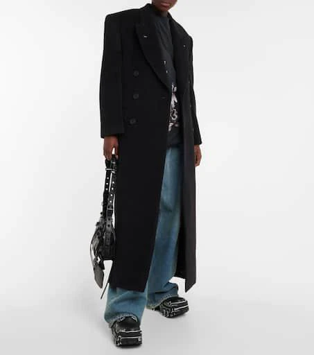 Balenciaga Bulldozer lace-up leather ankle boots 2
