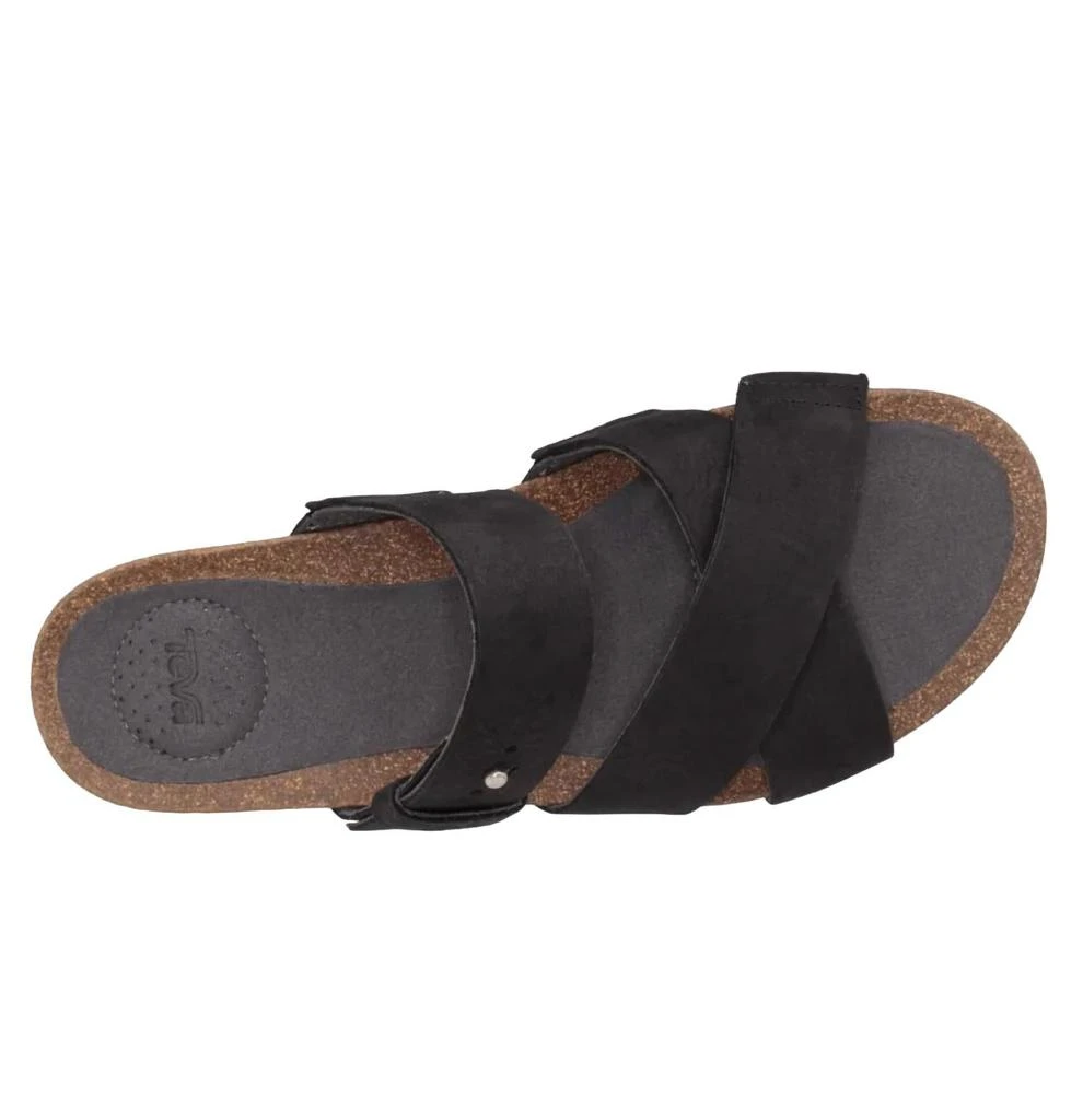 Teva Unisex Mahonia Slide Sandal In Black 4