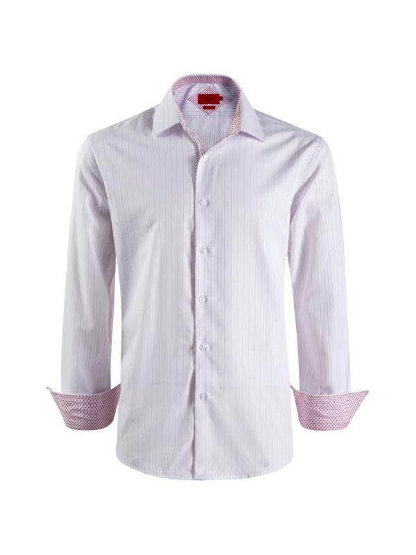 Elie Balleh Slim Fit Striped Shirt