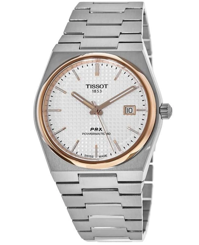 Tissot Tissot PRX Powermatic 80 Silver Dial Steel Men's Watch T137.407.21.031.00 1