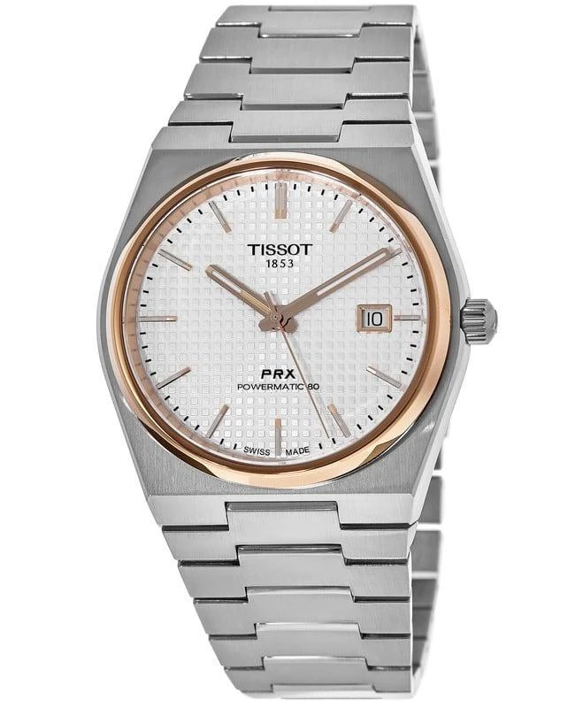 Tissot Tissot PRX Powermatic 80 Automatic Silver Dial Steel Men's Watch T137.407.21.031.00 1