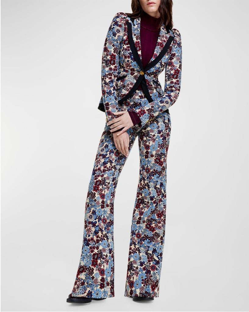 Smythe Smythe - Taped Pouf Sleeve One Button Blazer